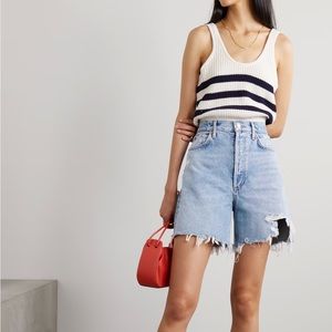 Agolde high rise baggy Stella shorts